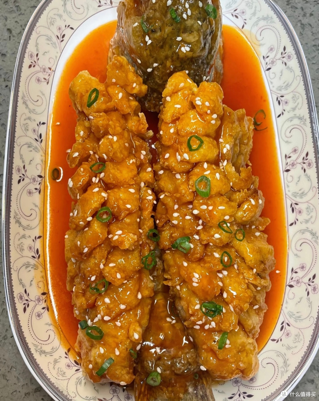 秋日美食:秘制松鼠桂鱼