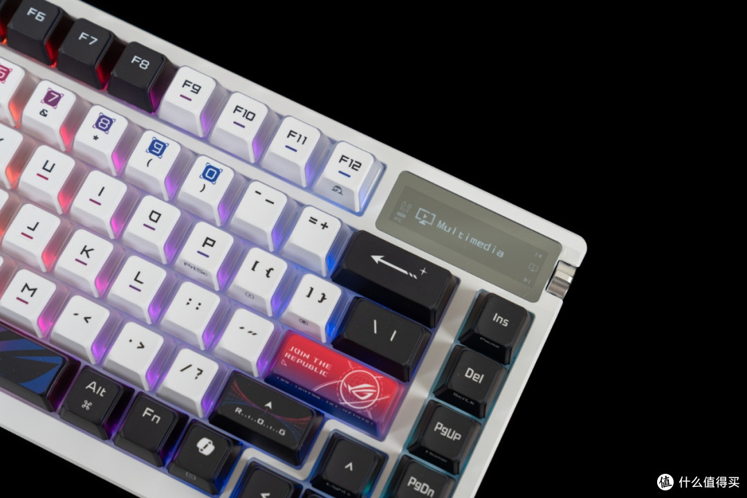精准与沉浸并存:ROG 夜魔 X 75% 客制化电竞键盘深度评测