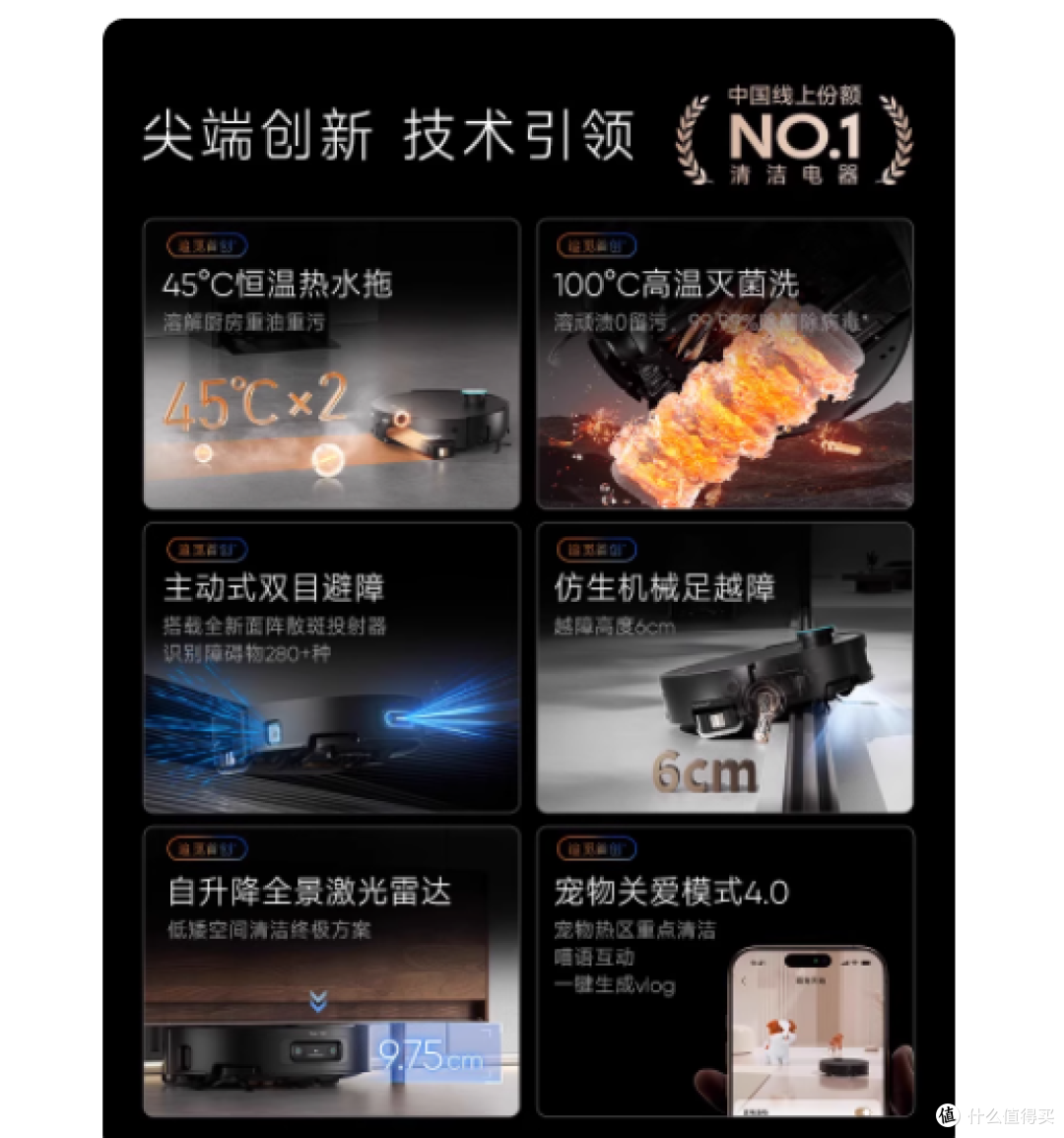 ✨30 倍清洁力的追觅 X50 Pro 履带版,清洁界的六边形战士!