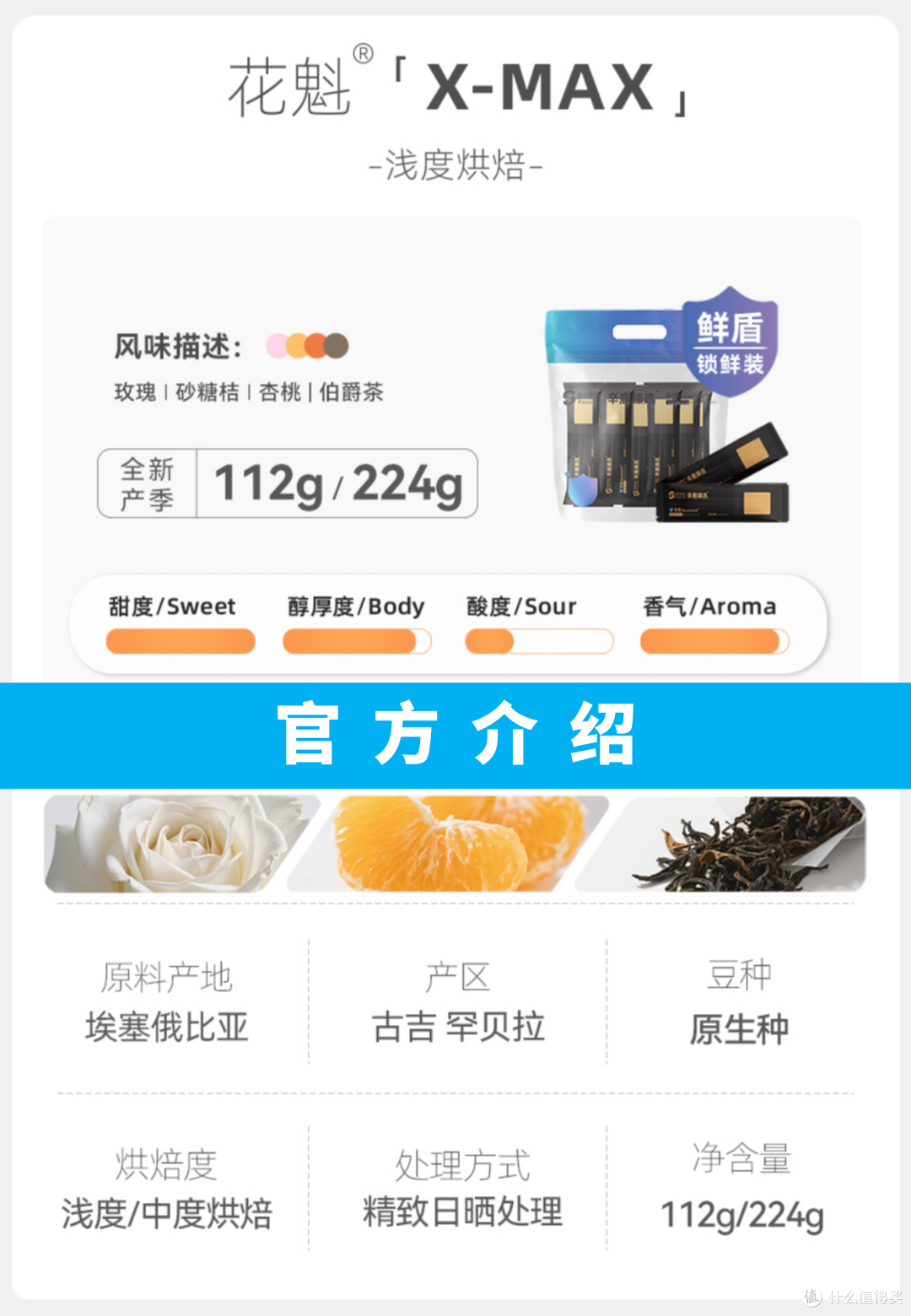 外行手冲咖啡P016：辛鹿 花魁X-Max 原生种G1 浅烘