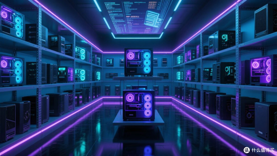 悬浮光效×LCD智显屏:天选360水冷+灵光岛,桌面极客的梦幻组合