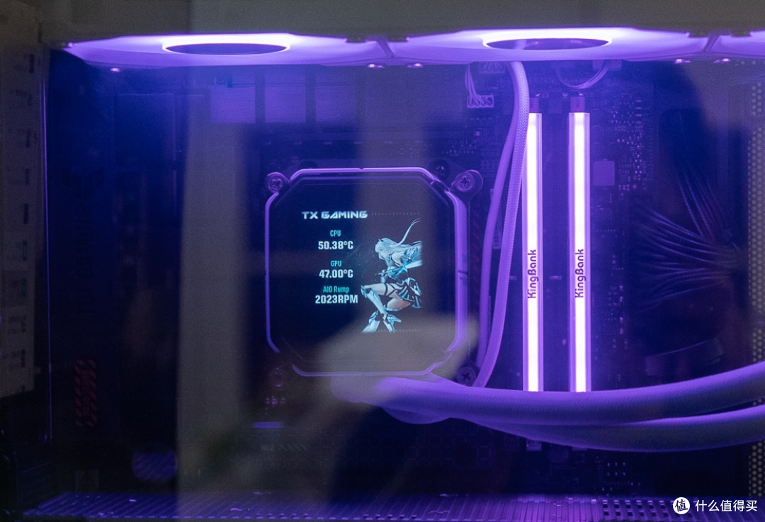 悬浮光效×LCD智显屏:天选360水冷+灵光岛,桌面极客的梦幻组合