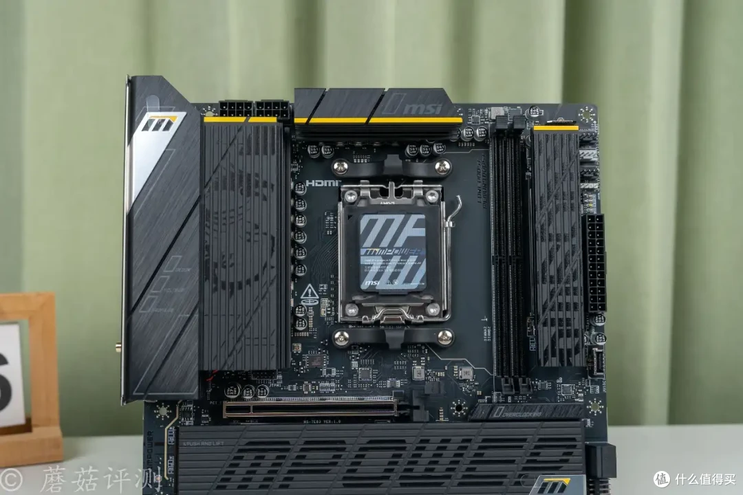 一块主板就能畅玩AMD平台，微星B850MPOWER超频主板 拆解评测