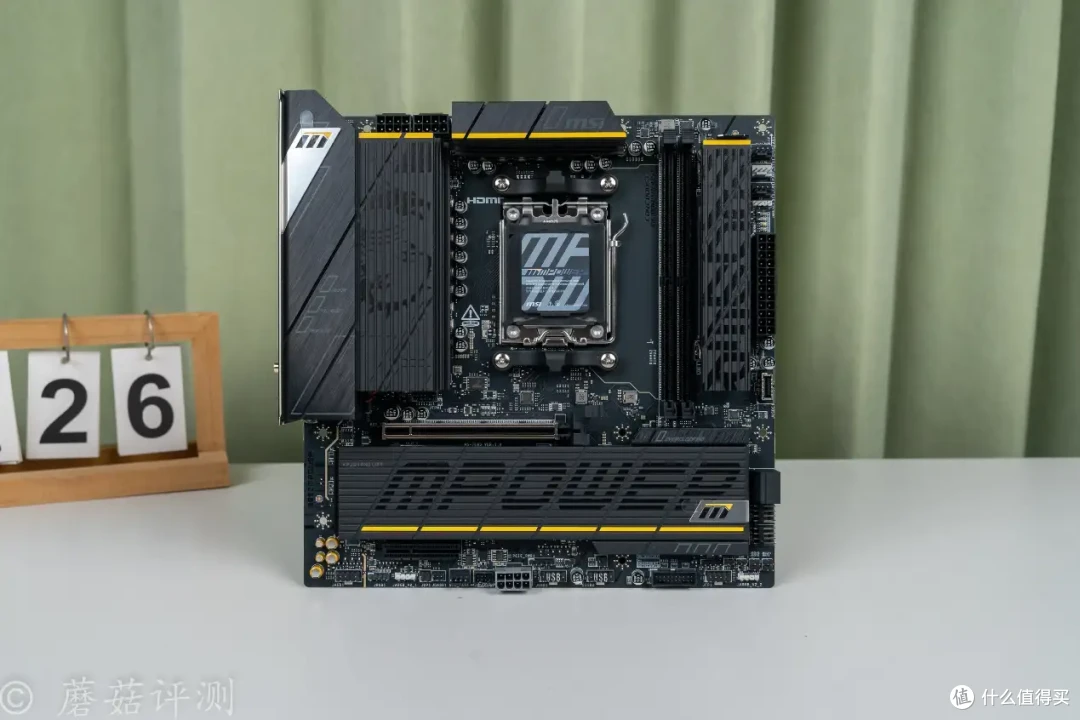 一块主板就能畅玩AMD平台，微星B850MPOWER超频主板 拆解评测