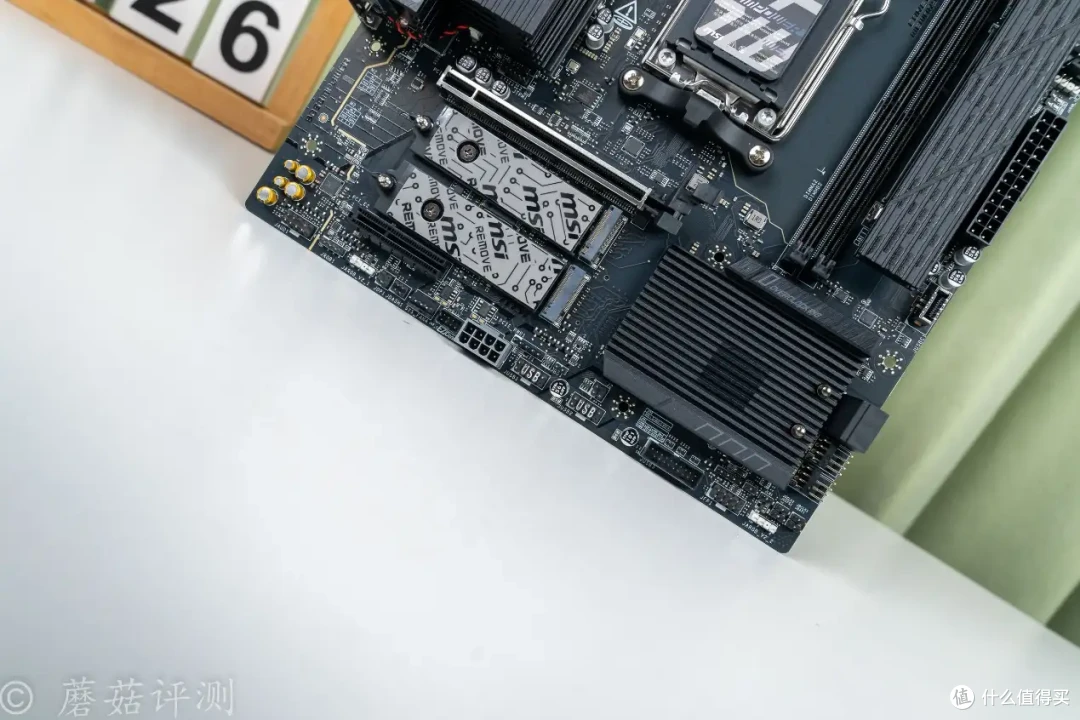 一块主板就能畅玩AMD平台，微星B850MPOWER超频主板 拆解评测