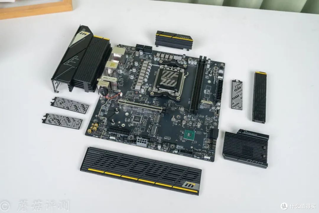 一块主板就能畅玩AMD平台，微星B850MPOWER超频主板 拆解评测