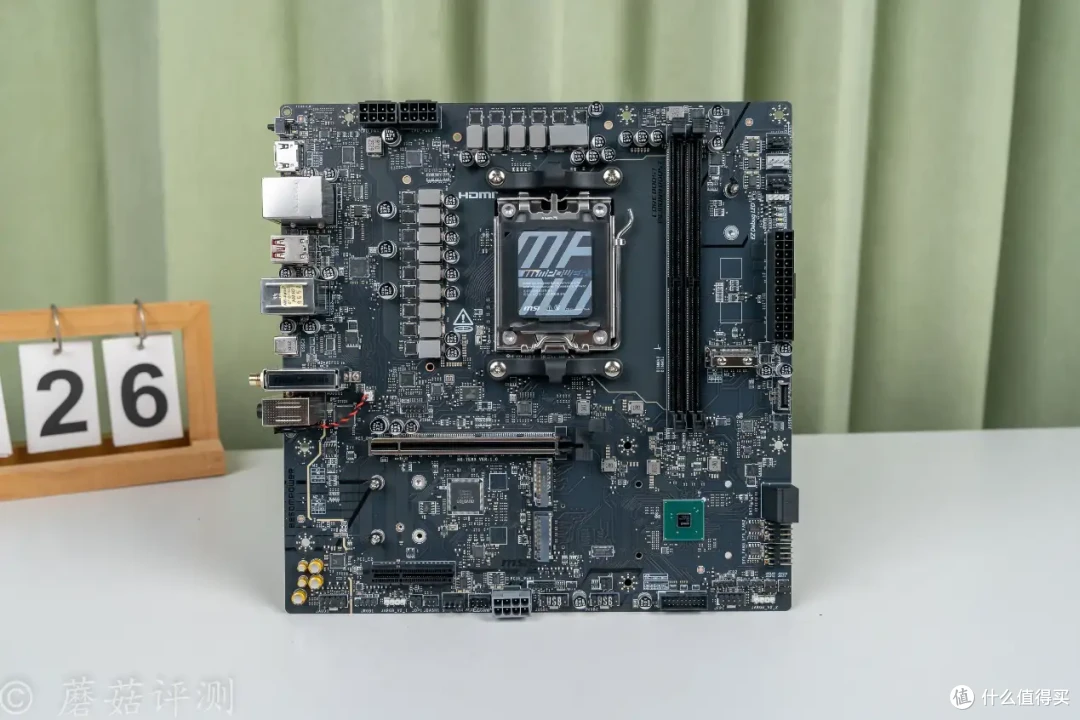 一块主板就能畅玩AMD平台，微星B850MPOWER超频主板 拆解评测