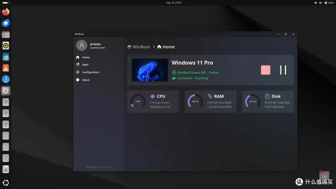 WinBoat,Linux上跑Windows?