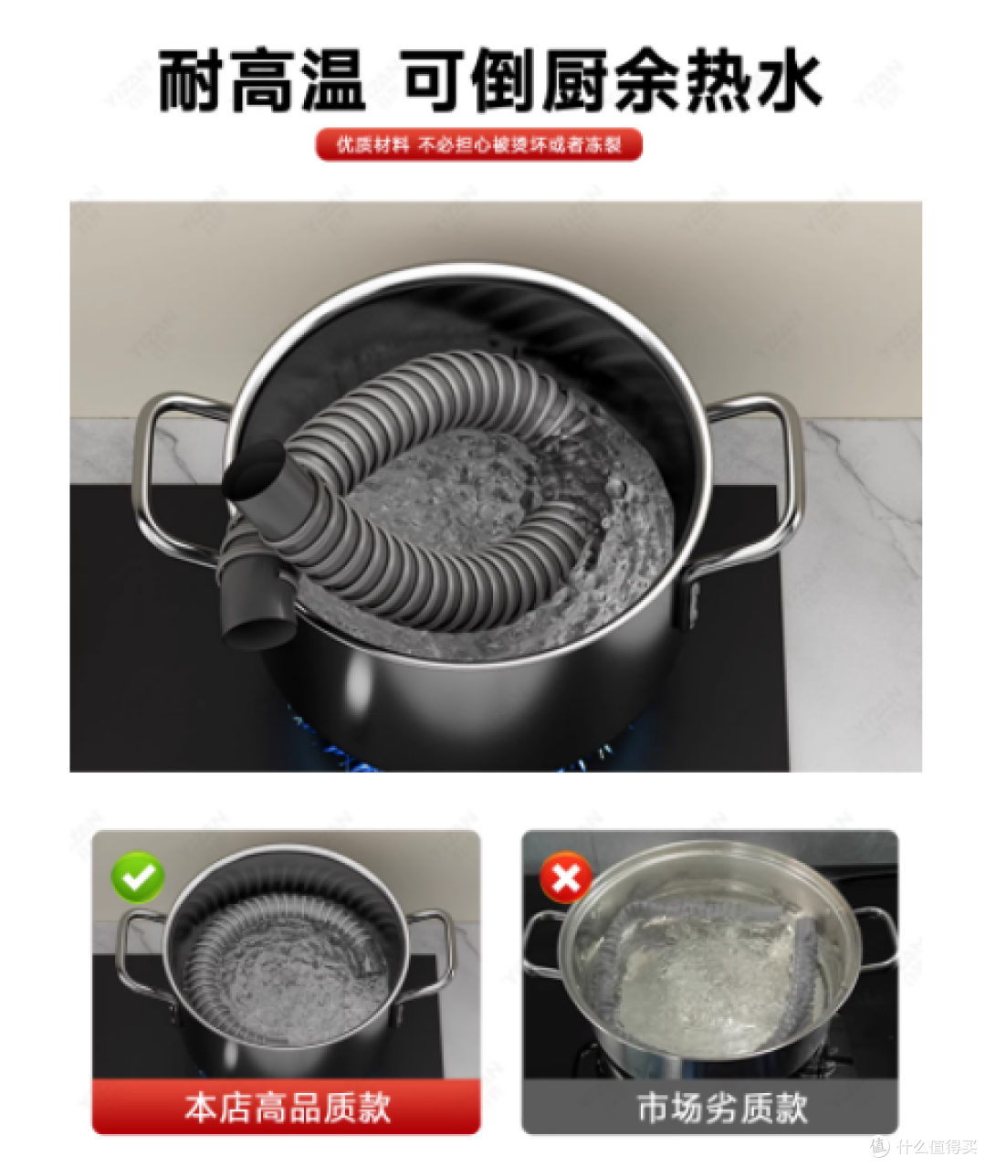 亦赞厨房洗菜盆下水管配件套装:解决厨房排水难题的理想之选