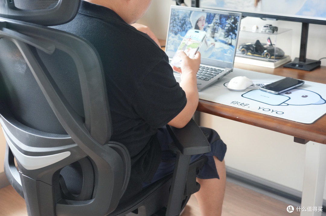 夏草木Fit2人体工学椅测评!久坐4小时不沉,午休躺靠超舒服