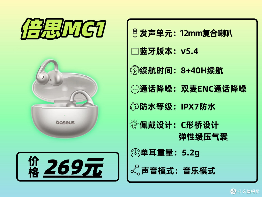耳夹耳机和挂耳式哪个舒服?2025高性价比耳机推荐。