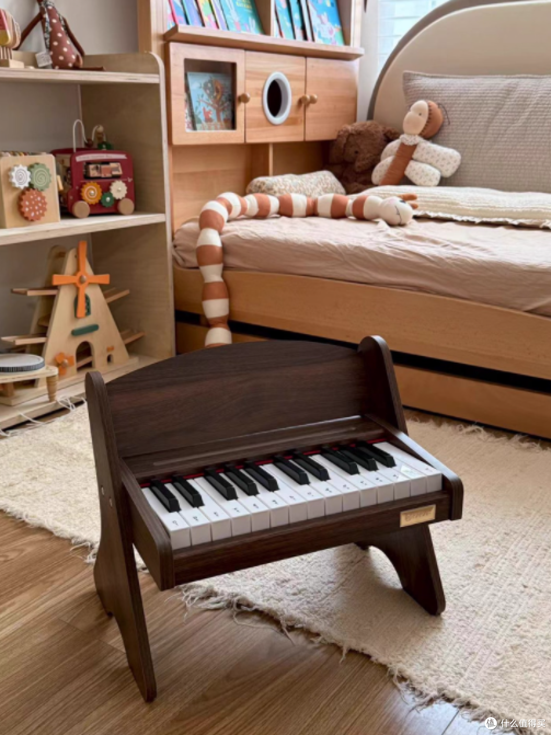 🎹宝宝的第一架钢琴 | WoodenHome 木质儿童电子小钢琴测评