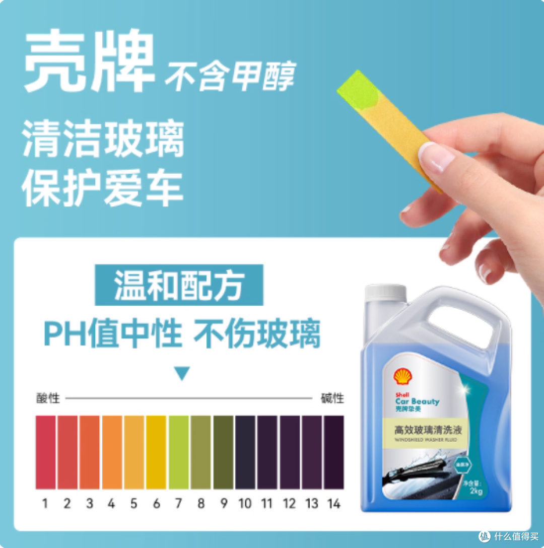 壳牌汽车玻璃水:四季守护视野,强力洁净每一路