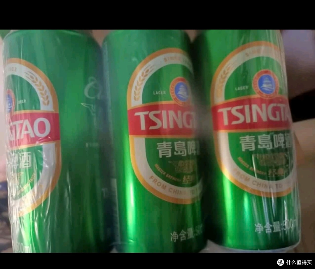 青岛啤酒(TsingTao)经典系列浓郁麦香500ml*24听(多厂生