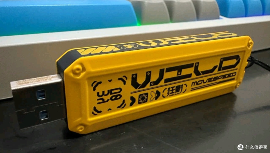 移速256GB USB3.2/Type-C双接口固态 读速1090MB/s 狂野Wild