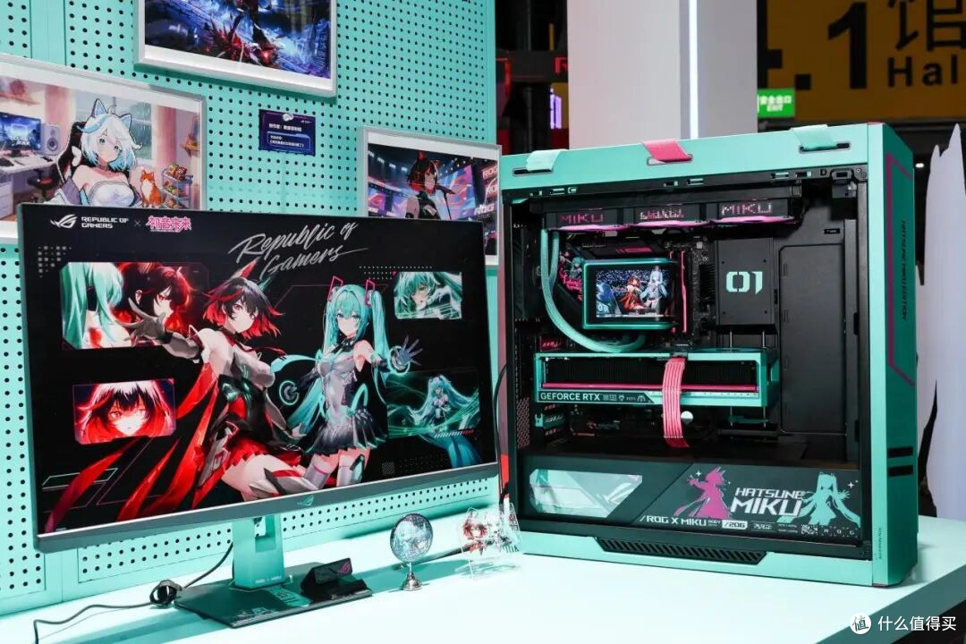 全线驾临 ROG×初音未来联名装备,终于登场