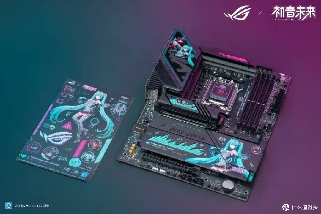 全线驾临 ROG×初音未来联名装备,终于登场
