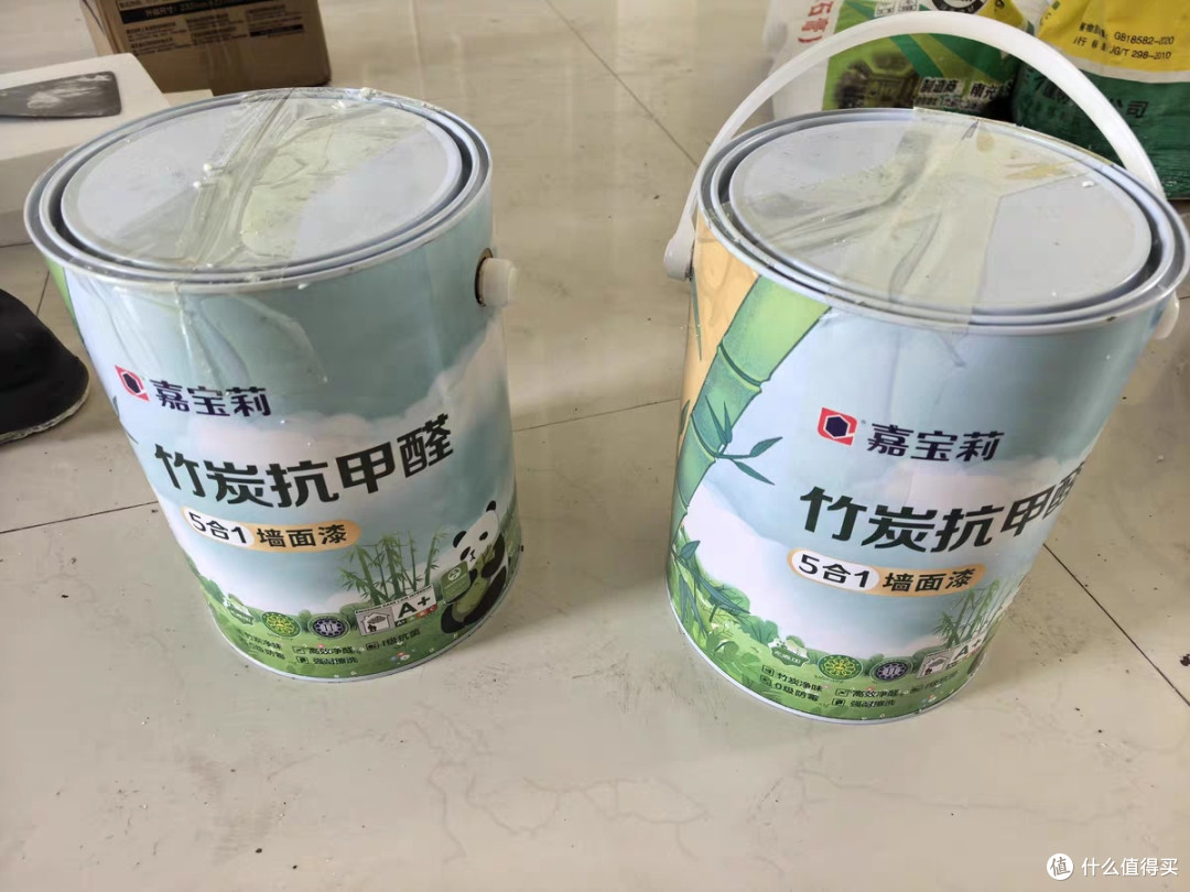 竹炭抗甲醛5合1内墙涂料一款好漆健康生活
