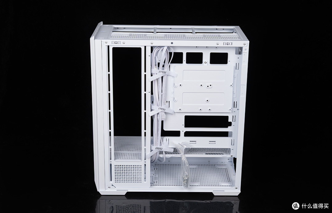 散热极为优秀的海景房,微星MAG PANO 131L PZ白龙机箱体验