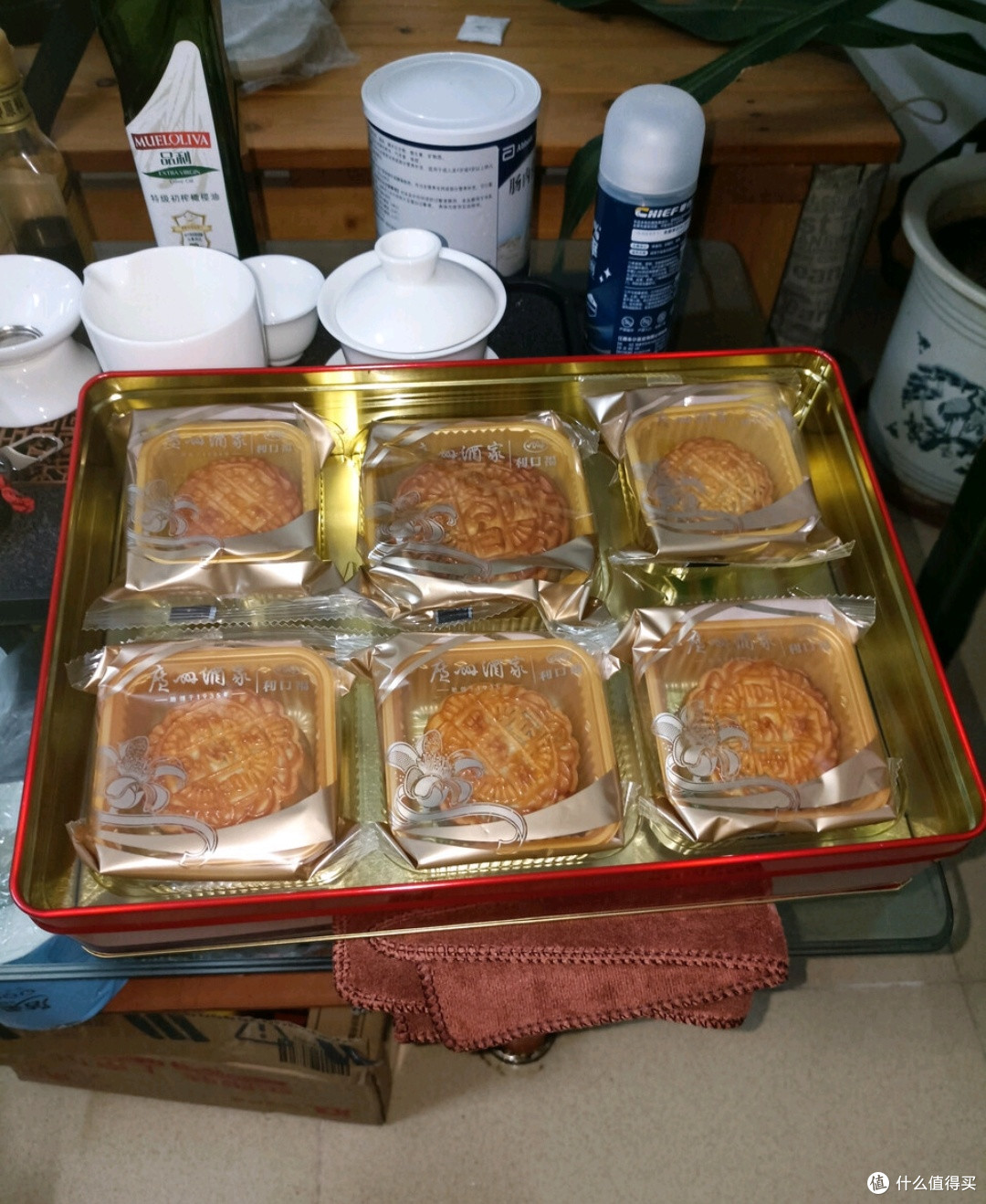 广州酒家熔岩流心奶黄月饼礼盒:中秋年年回购的诚意之选
