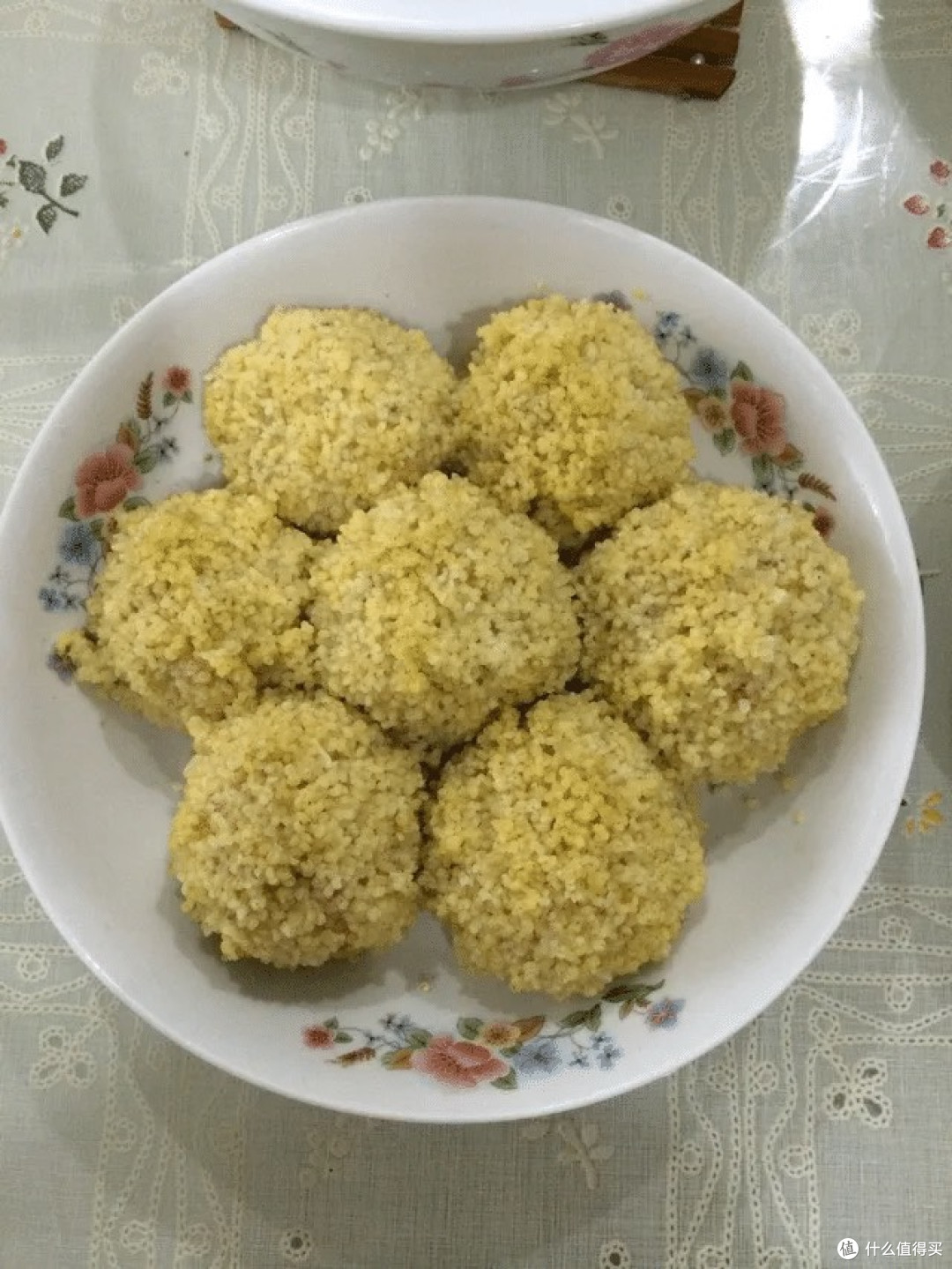 秋日美食:小米肉丸