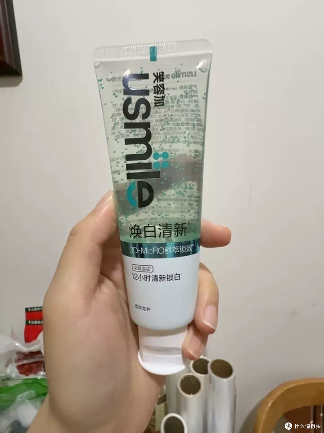 温和美白去渍，usmile牙膏体验