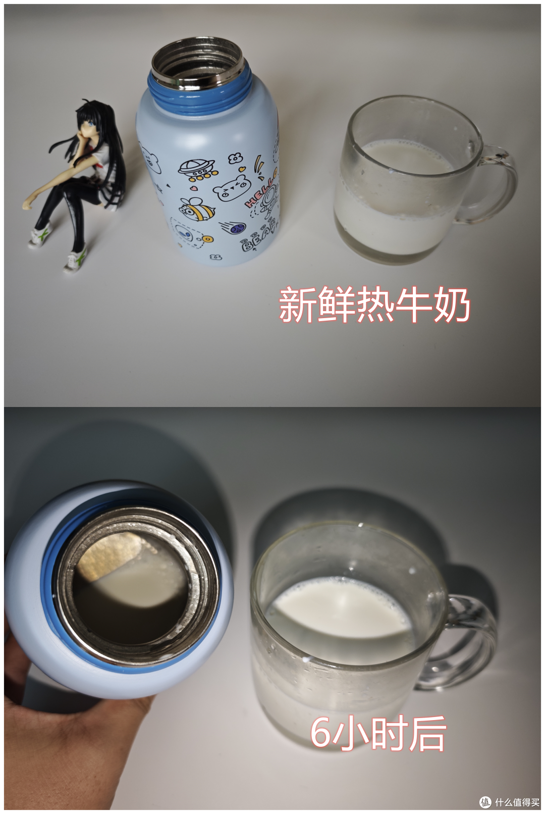 给孩子安全饮水新选择!宫菱儿童保温杯测评:欧盟认证安全0胶水