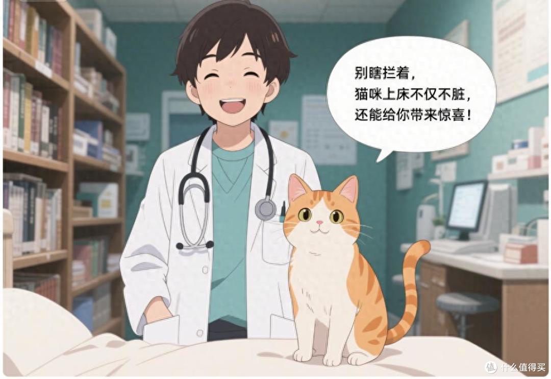 猫咪上床睡觉“很脏”?兽医拆穿真相!