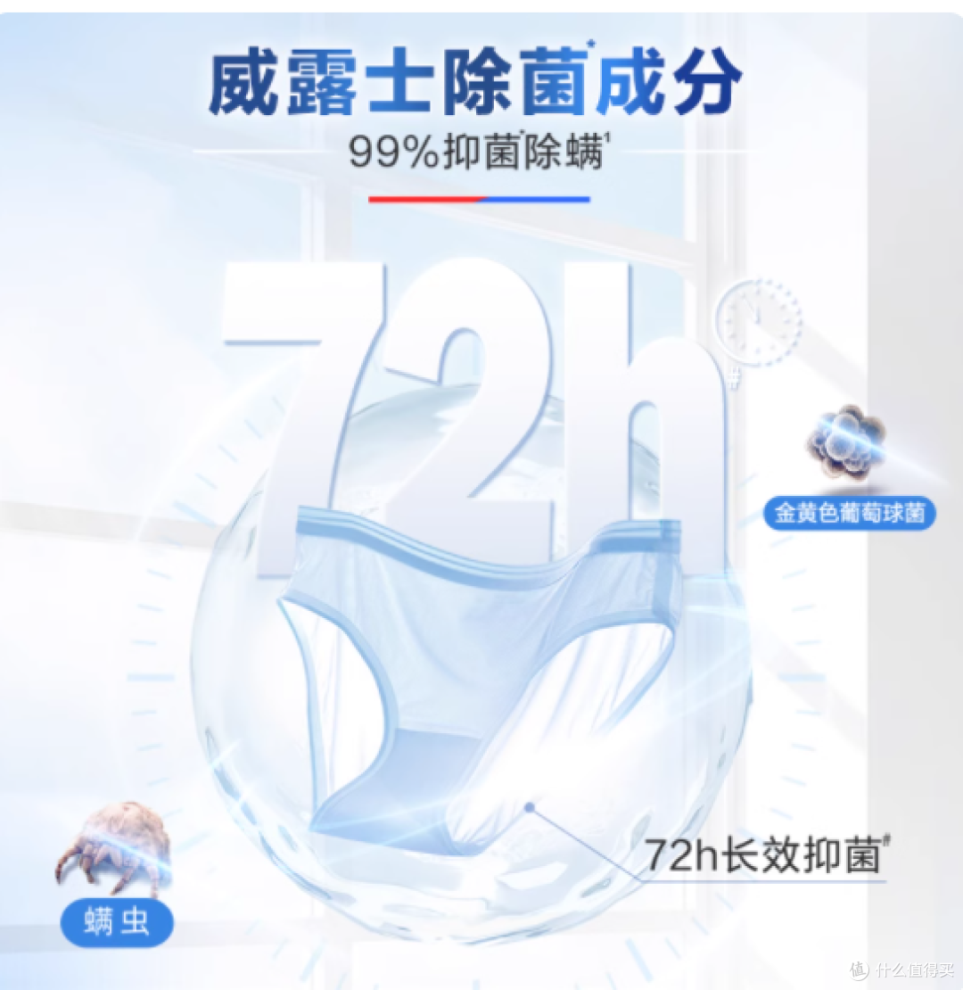 无限回购的贴身守护!威露士 2X 除菌内衣净太懂女生需求了