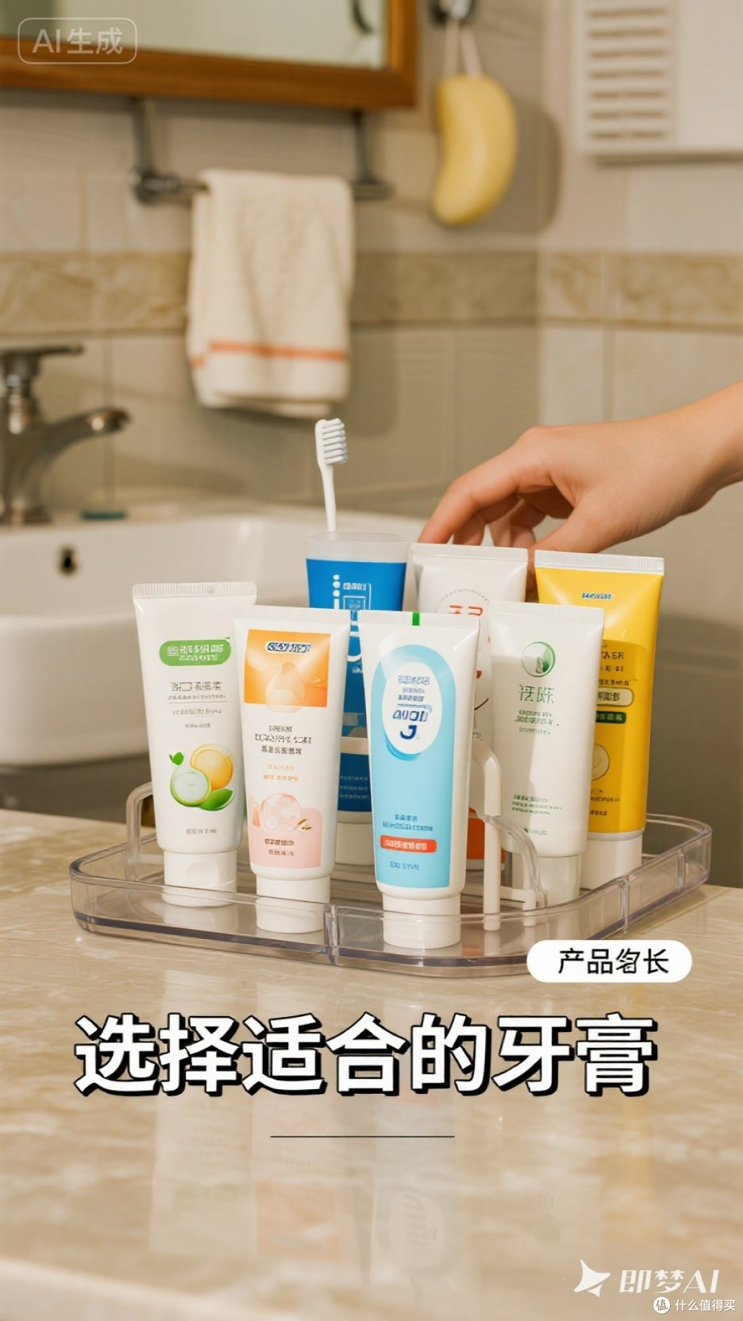 选择适合的牙膏维护牙齿健康