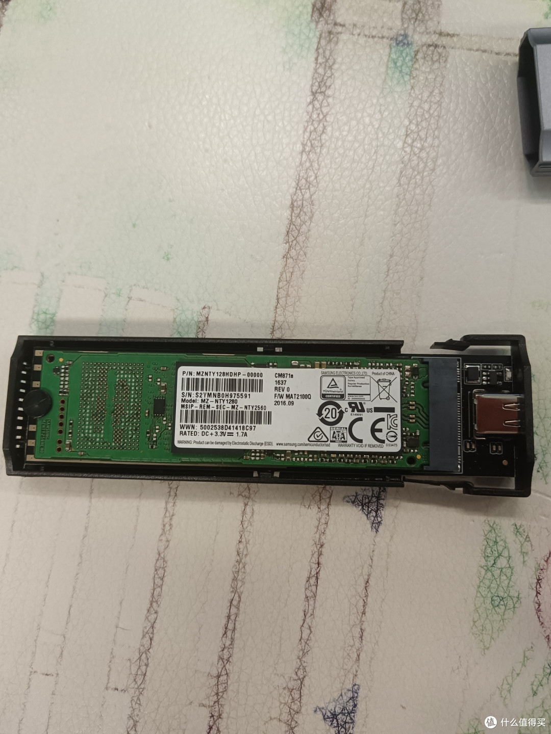 咸鱼大捡漏：10元的128GM2固态安全下车~真行