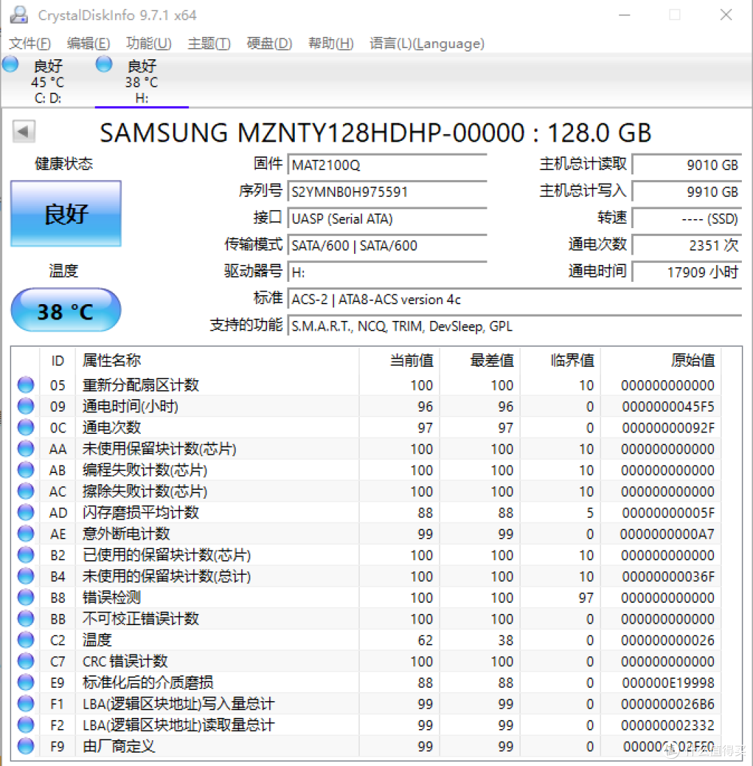咸鱼大捡漏：10元的128GM2固态安全下车~真行