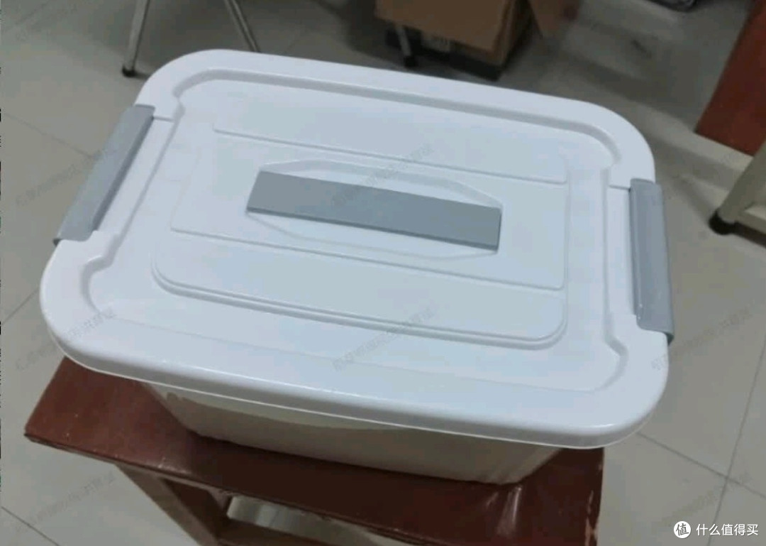 稻草熊奶油白收纳箱,让家里整洁度翻倍