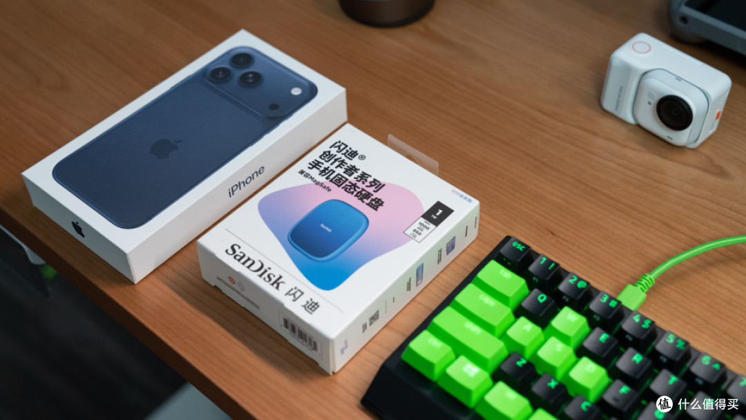 iPhone扩容的超值方案来了!闪迪创作者磁吸移动固态硬盘真香体验