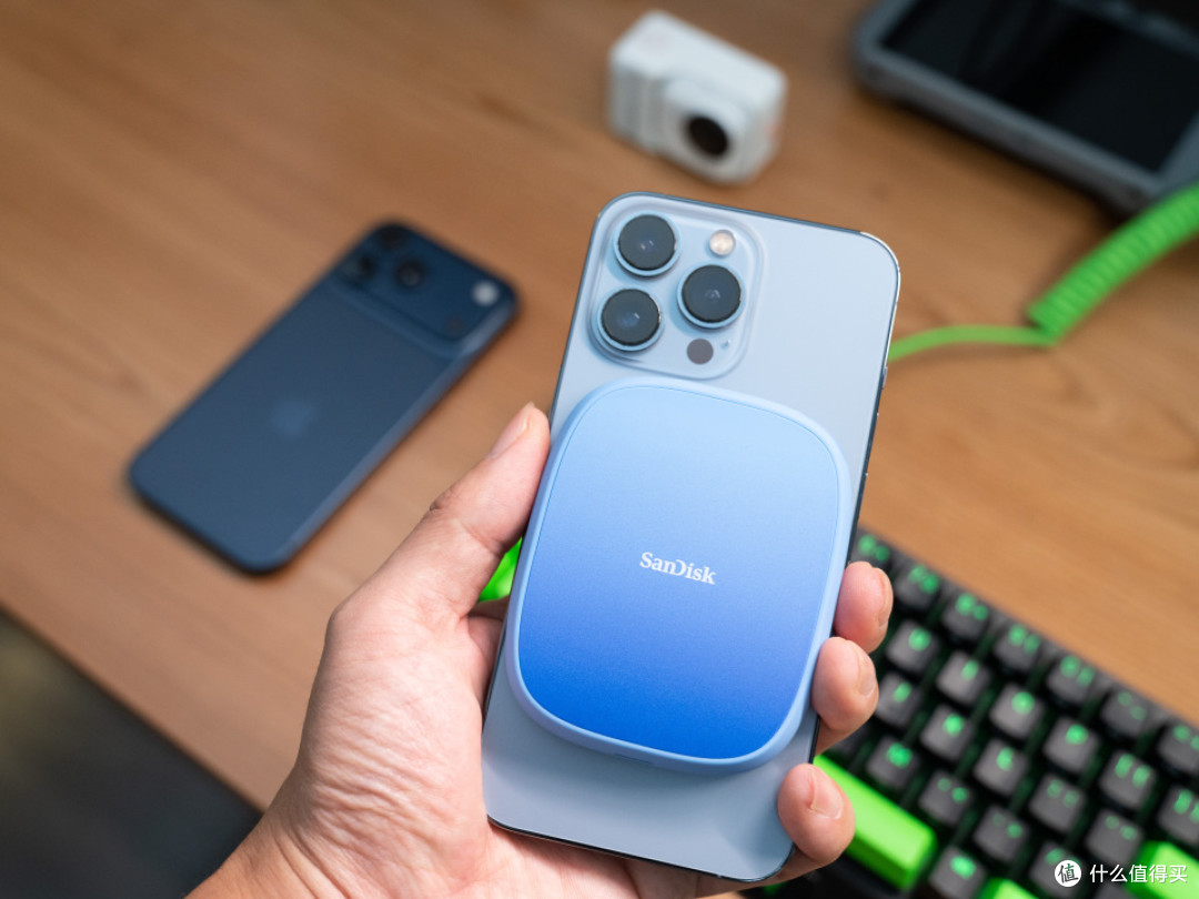 iPhone扩容的超值方案来了!闪迪创作者磁吸移动固态硬盘真香体验