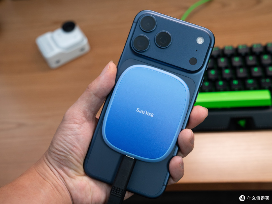 iPhone扩容的超值方案来了!闪迪创作者磁吸移动固态硬盘真香体验