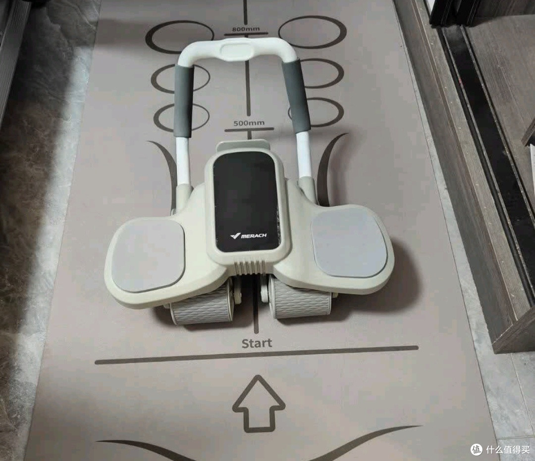我的居家练腹神器:麦瑞克四轮健腹轮