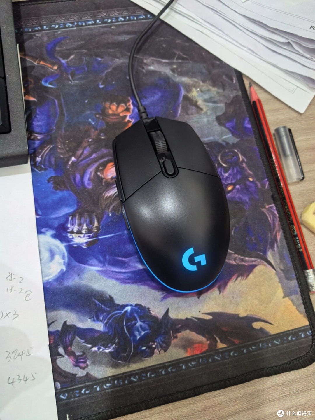 罗技G102二手成色与灯效体验