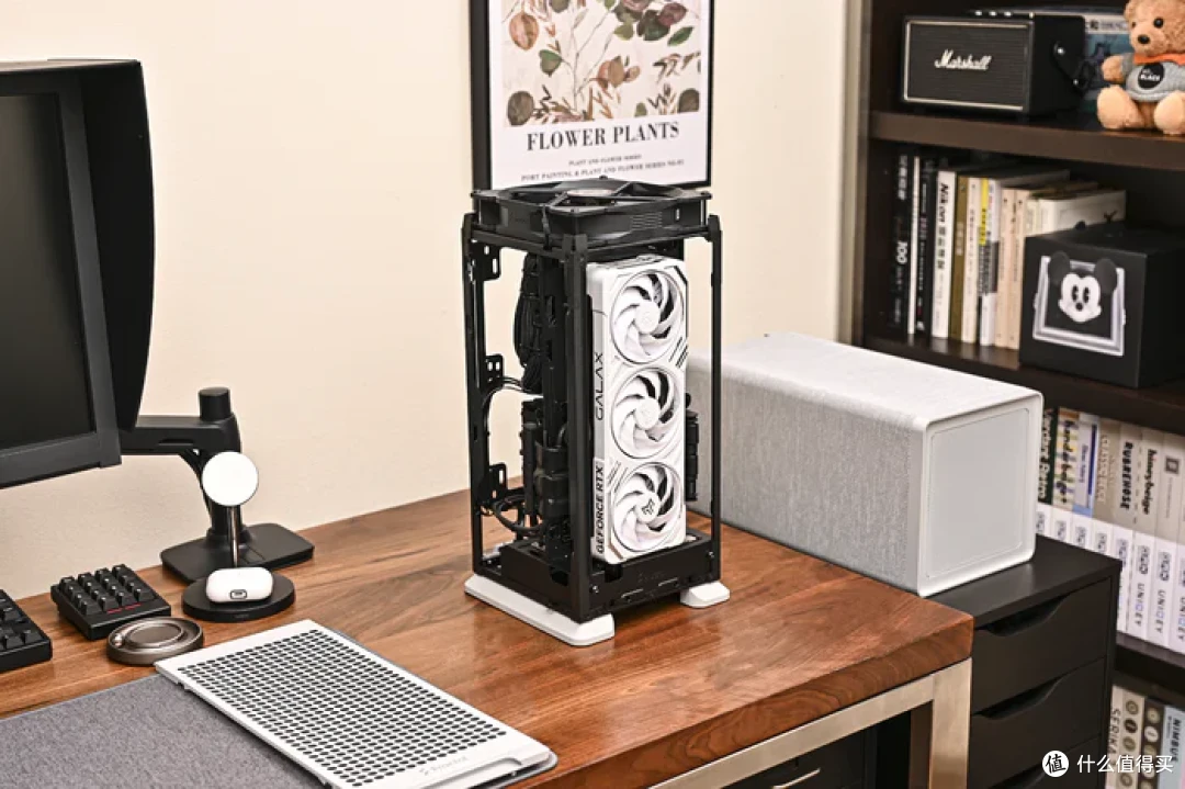 立式居家风ITX——Intel酷睿225F+铭瑄H810+分形工艺Mood装机展示