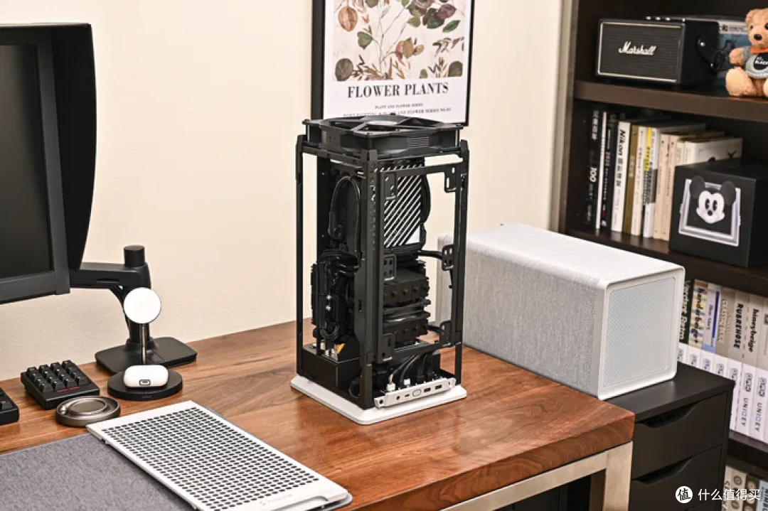 立式居家风ITX——Intel酷睿225F+铭瑄H810+分形工艺Mood装机展示