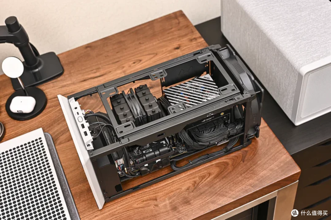 立式居家风ITX——Intel酷睿225F+铭瑄H810+分形工艺Mood装机展示
