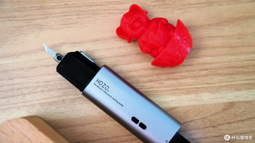 变频超声波切割刀?40W功率+AI变频!HOZO无线超声波切割刀评测