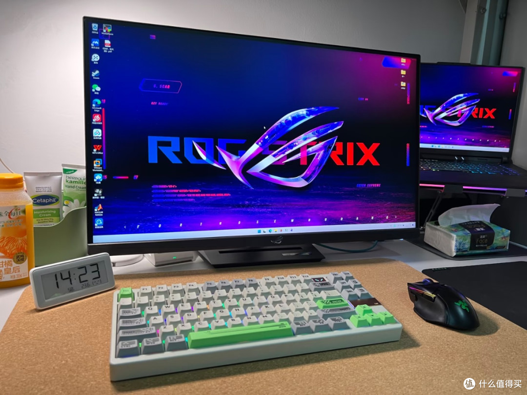 4K高刷双满足!ROG绝神27pro(XG27UCG)成我桌面全能王