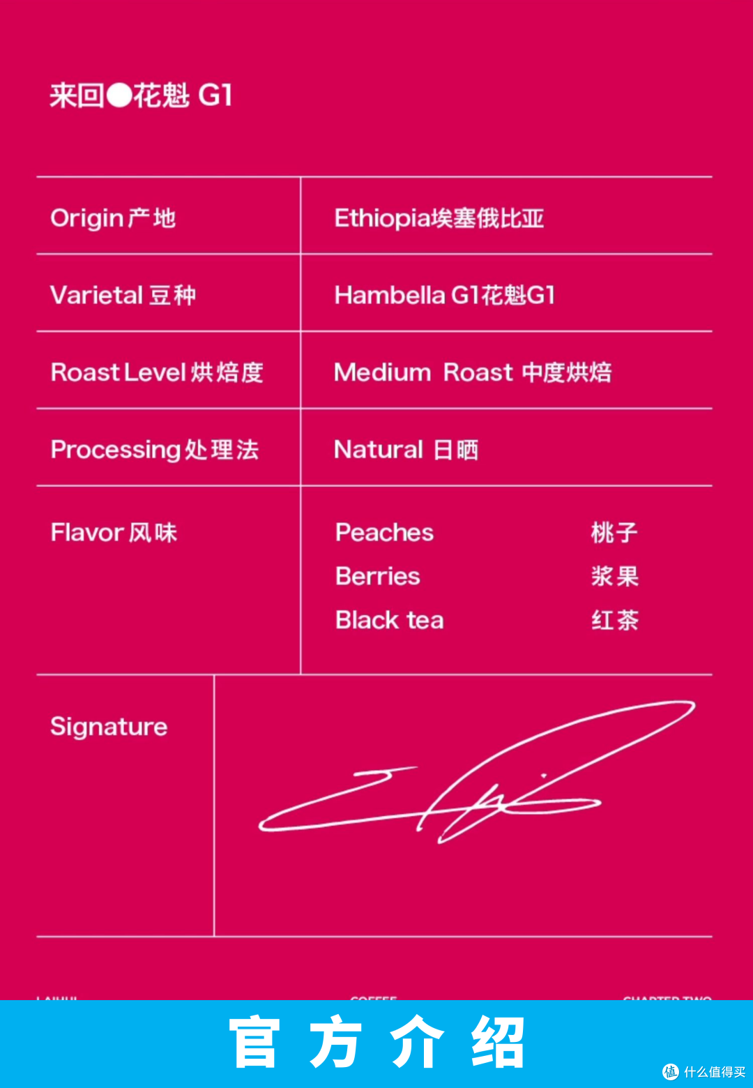 外行加点预算H020:来回咖啡 K5 花魁SOE 中深(>100元/斤)