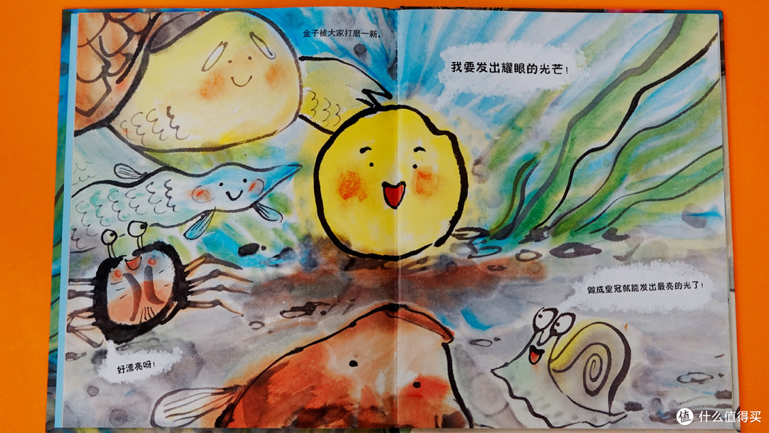 儿童绘本《一粒金子要发光》