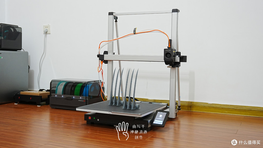 大尺寸3D打印机深度体验 | 纵维立方k3max,多色巨作轻松一体烘打