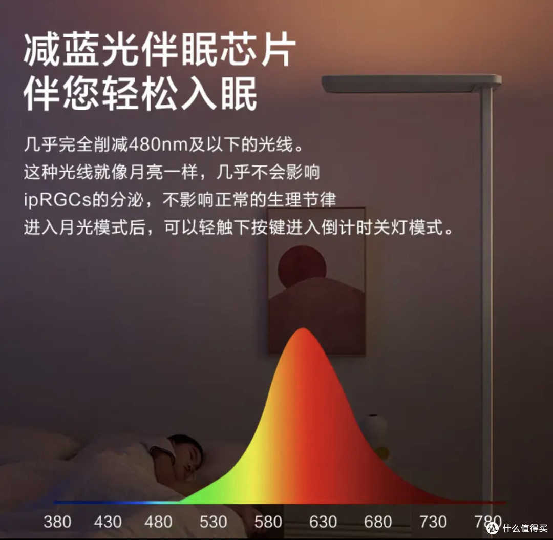 孩子揉眼次数少了!京东京造长颈鹿Lite台灯,全光谱护眼还省钱!