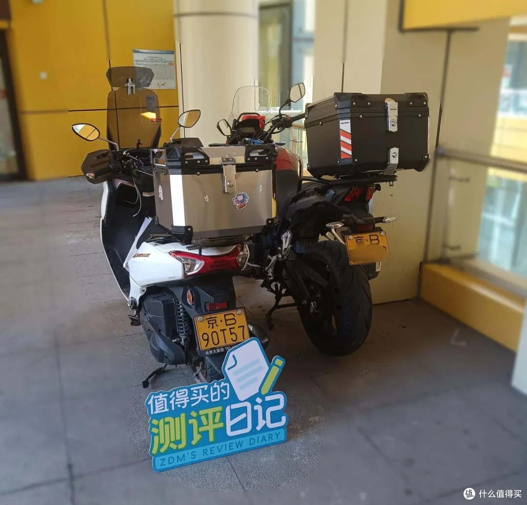 值得买的测评日记|摩托踏板的ABS vS铝合金vs不锈钢尾箱评测