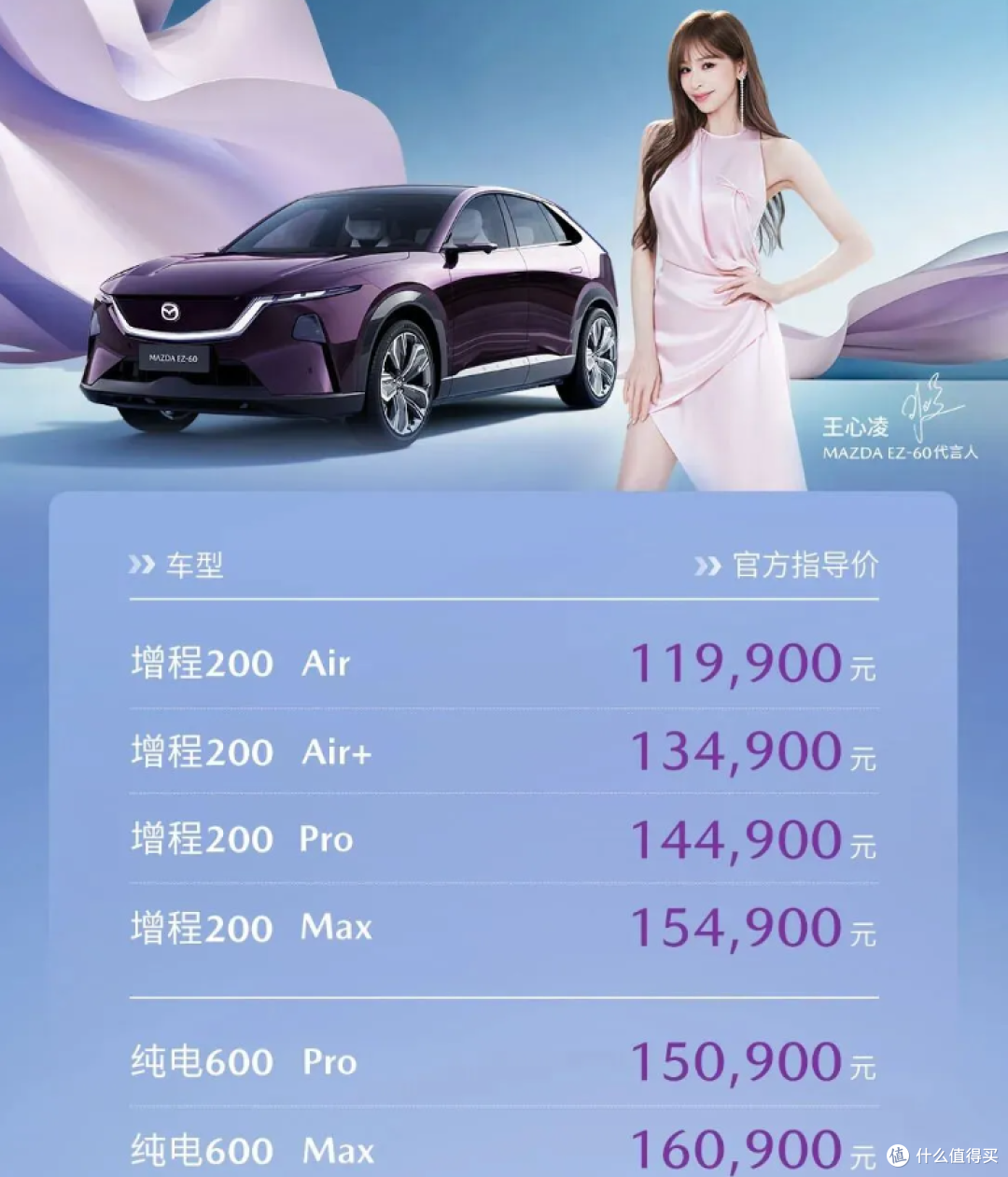 甜蜜天后助阵!长安马自达EZ-60全新亮相,11.99万元起售