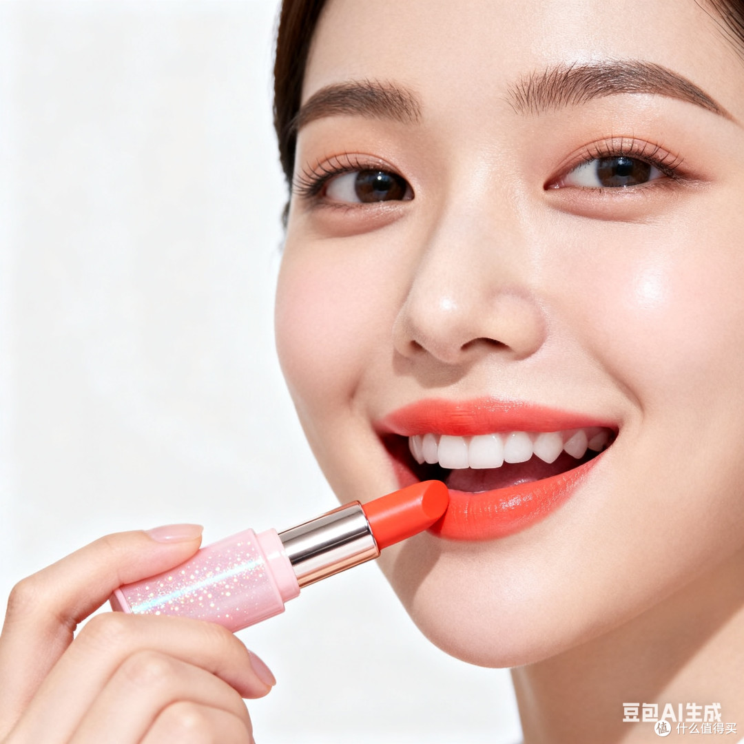 一抹口红,变身女神